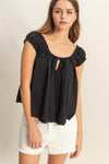 Slub Knit Top