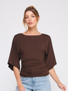 Angelica Blouse- Brown