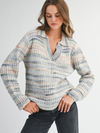 Multicolor Heathered Sweater
