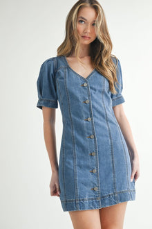  Denim Button Down Mini