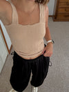 Black Stripe Bubble Pant