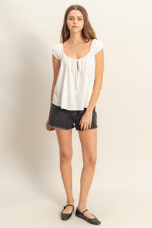  Slub Knit Top