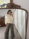 Ira Chunky Knit Sweater - Oat